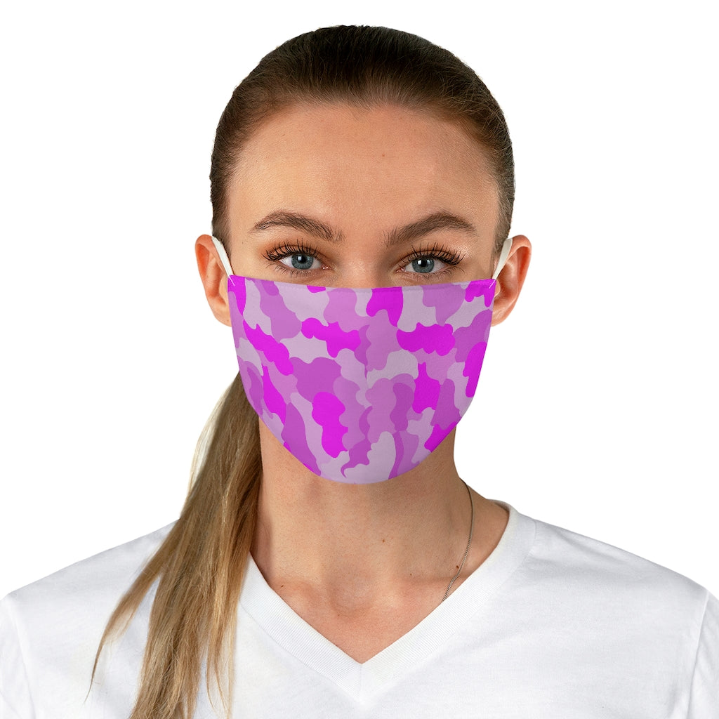 Pink Fusion Fabric Face Mask