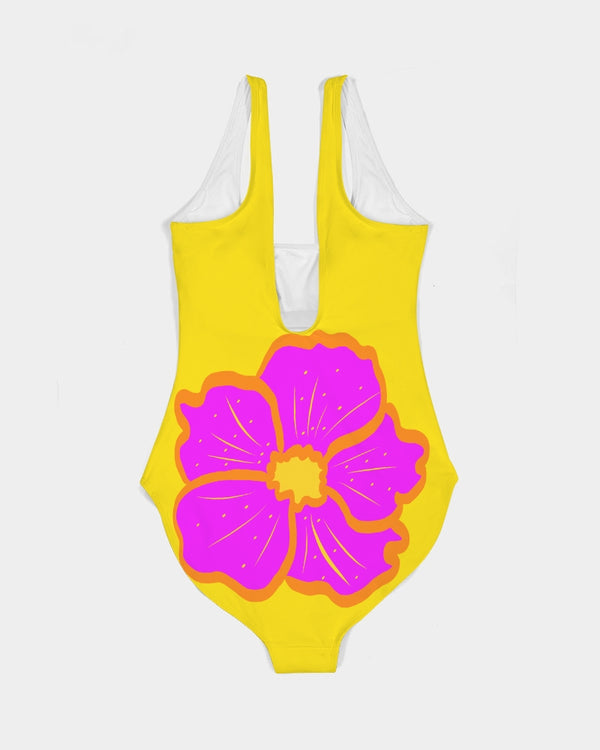Cali Flower Ladies One-Piece Swimsuit