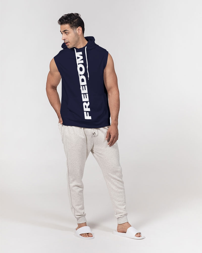 Unity and Freedom Men's Premium Heavyweight Sleeveless Hoodie