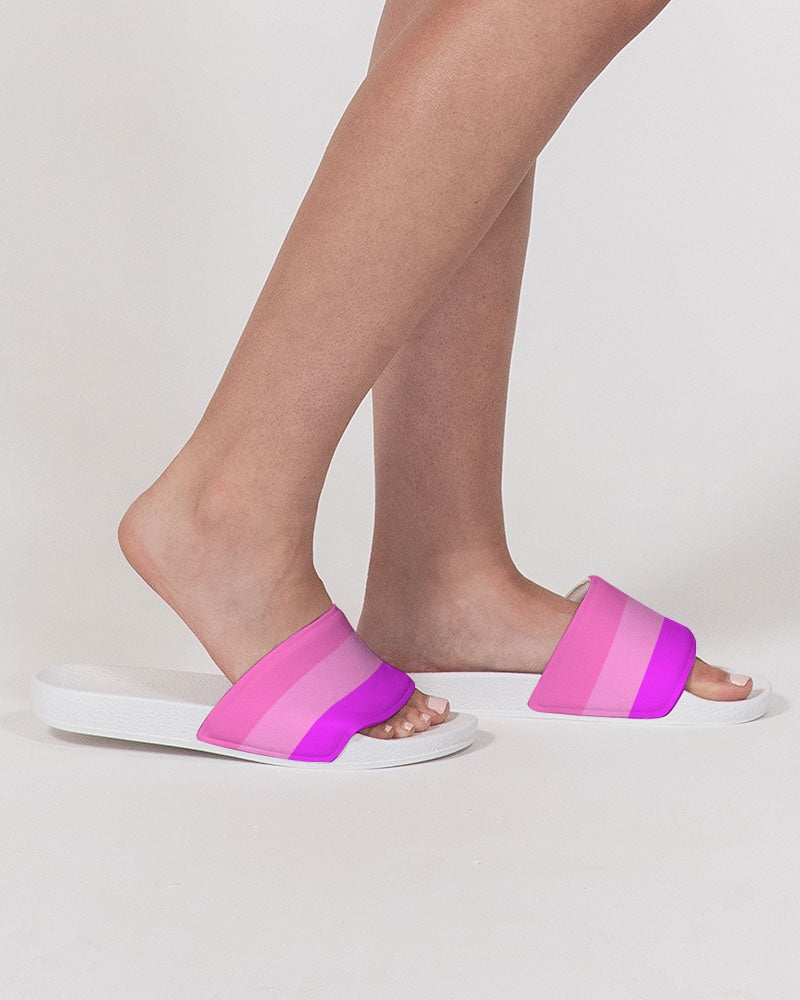 Pink Pink Ladies Slide Sandals