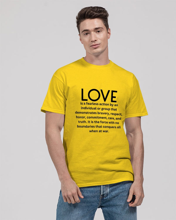 LOVE IS Men's Cotton T-Shirt