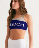 Freedom and Justice Seamless Sports Bra