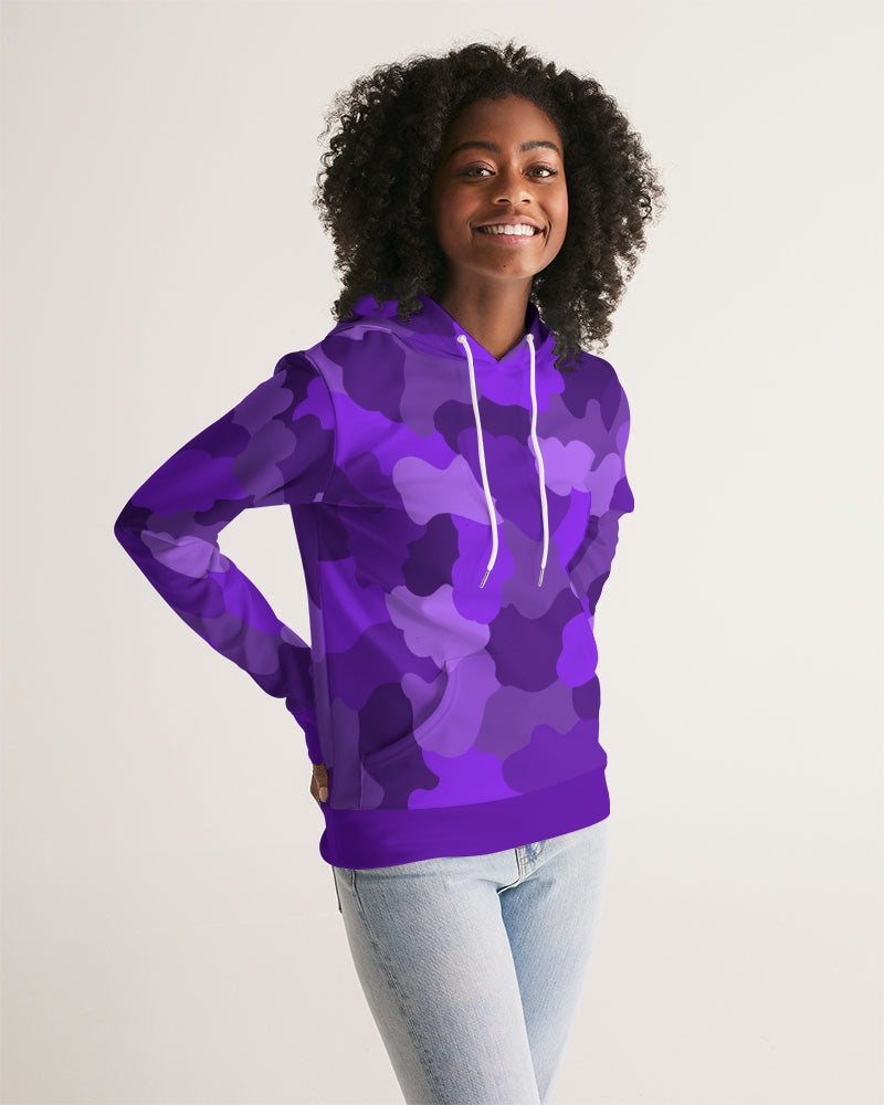 Purple Fusion Ladies Hoodie