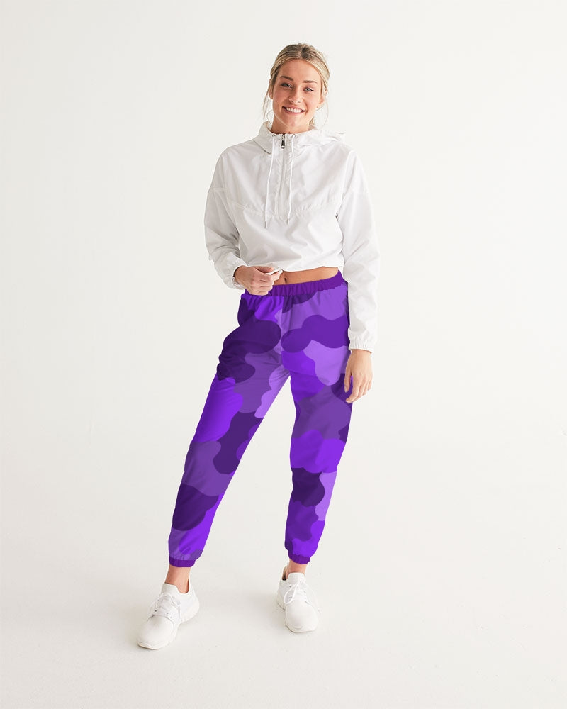 Purple Fusion Track Pants