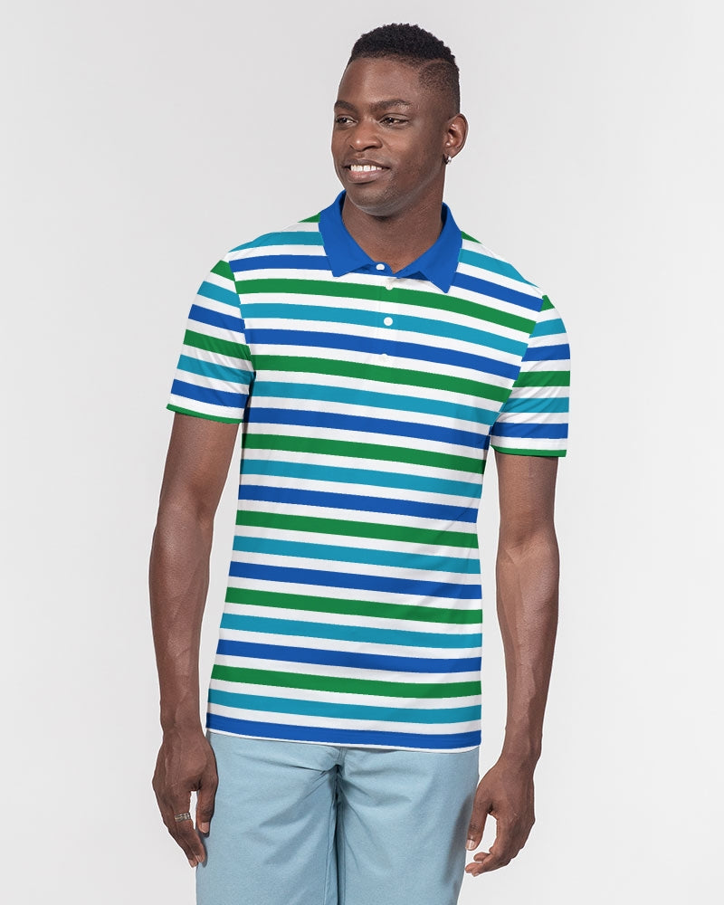 Men's Slim Fit Short Sleeve Polo