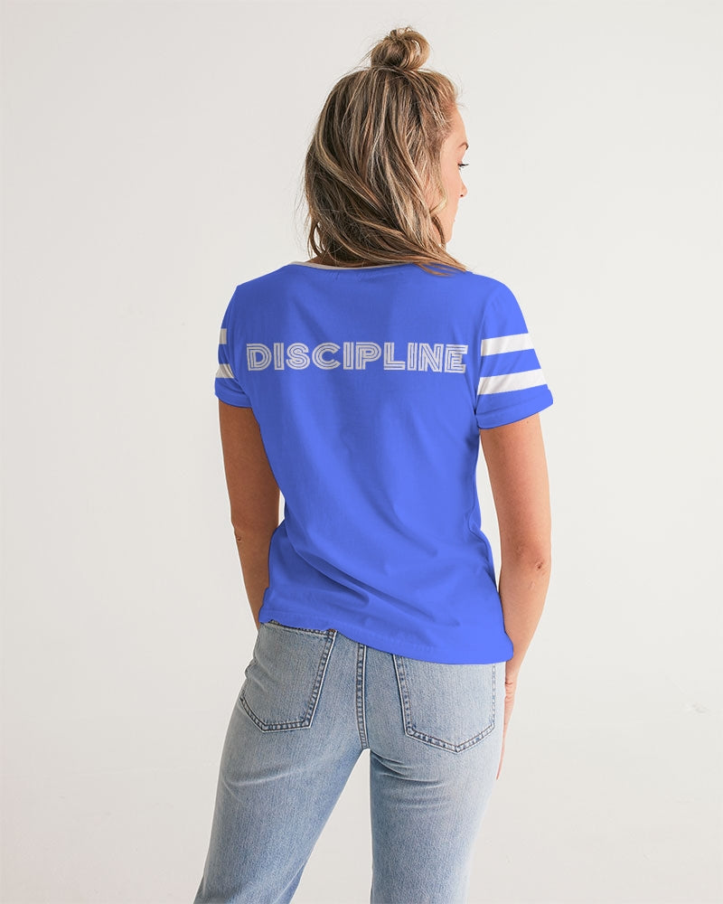 DISCIPLINE Ladies V-Neck Tee - 0