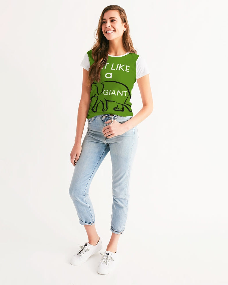 Eat Like a Giant Ladies Tee