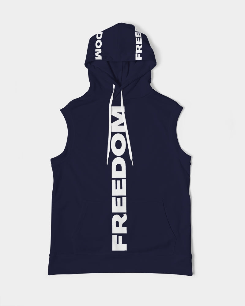 Unity and Freedom Men's Premium Heavyweight Sleeveless Hoodie