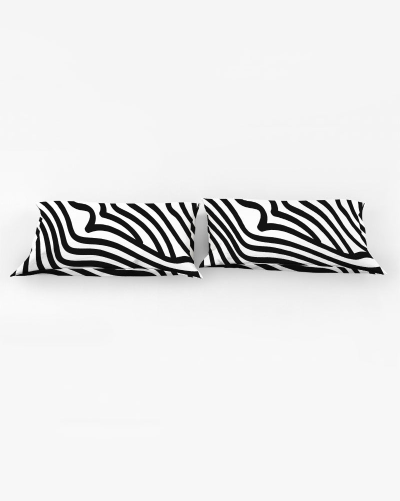 Zebra Print King Pillow Case - 0