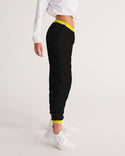 Don't Forget To Stretch Ladies Red/Yellow/Black Track Pants