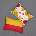 Sunshine Bouquet Spun Polyester Lumbar Pillow