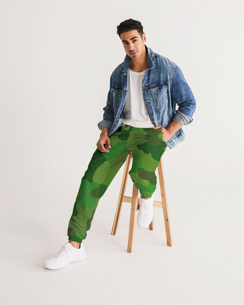 Green Fusion Men's Track Pants