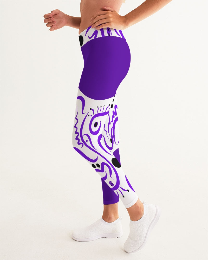 Purple Dragon Ladies Yoga Pants