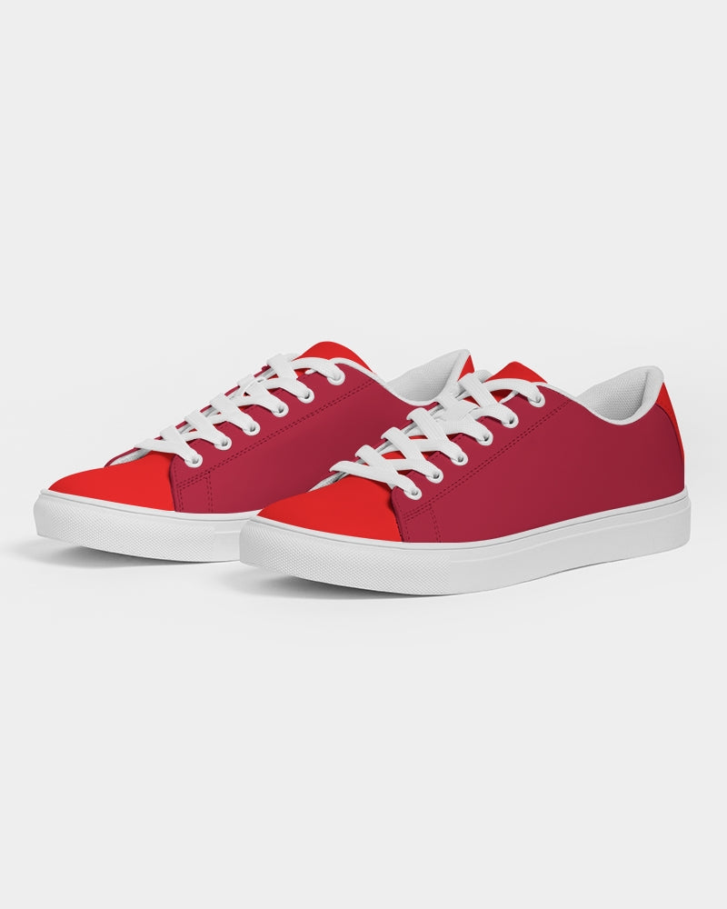 Berry Cherry Ladies Faux-Leather Sneaker