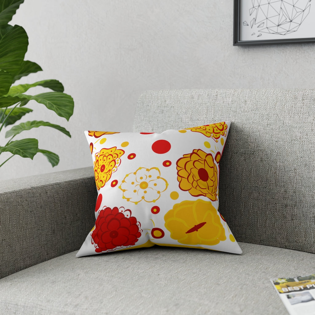 Sunshine Bouquet Broadcloth Pillow