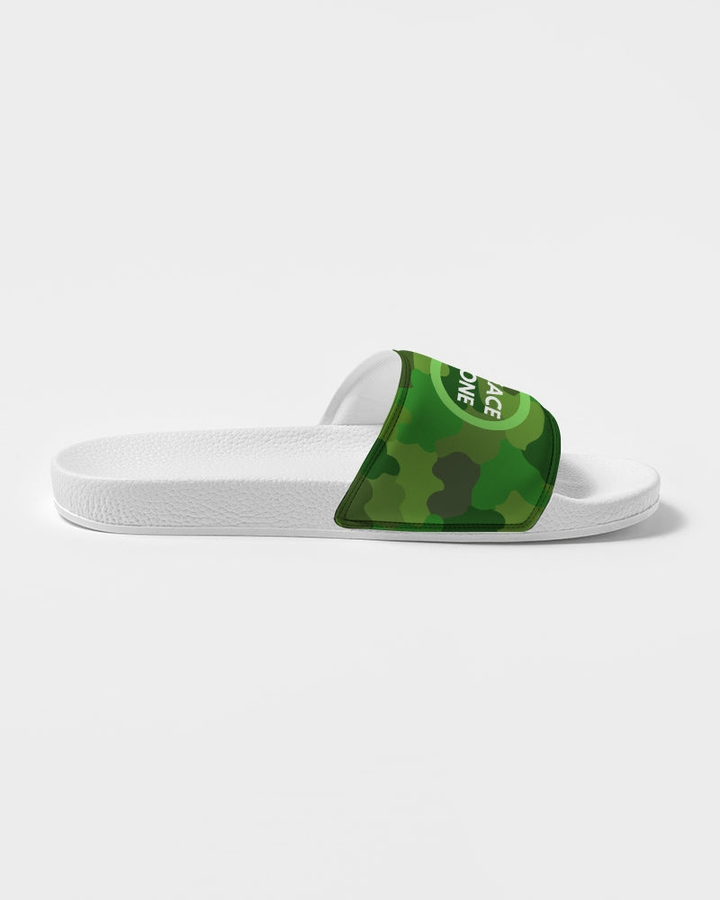 Green Fusion Ladies Slide Sandal