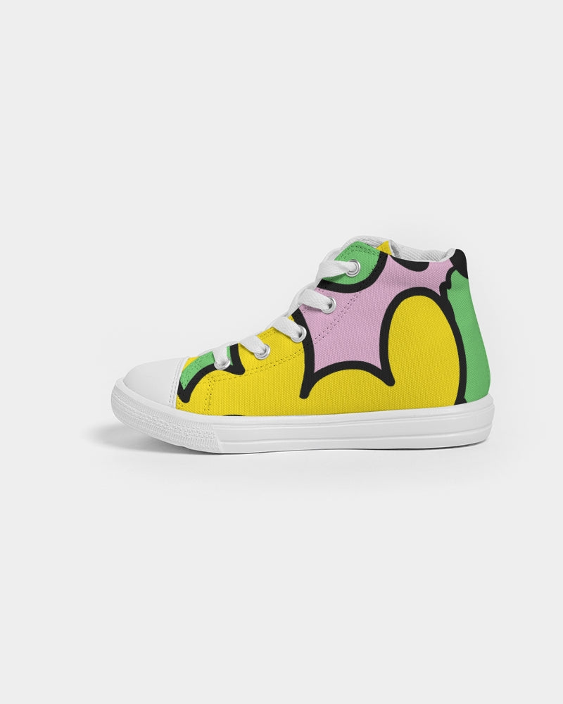 Color Wind Kids Hightop Canvas Shoe