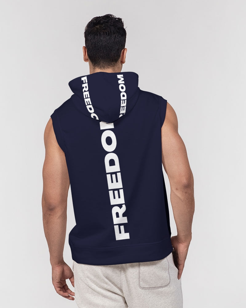 Unity and Freedom Men's Premium Heavyweight Sleeveless Hoodie