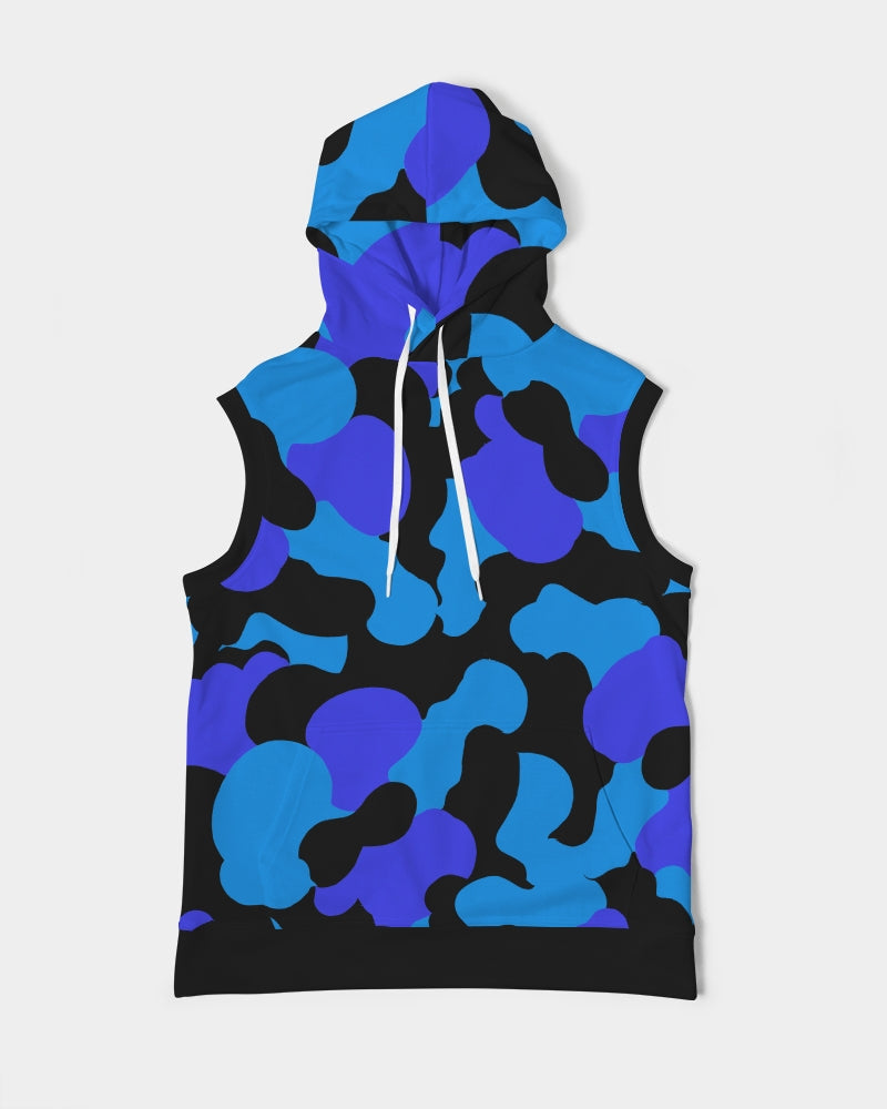 Deep Water Men's Sleeveless Hoodie