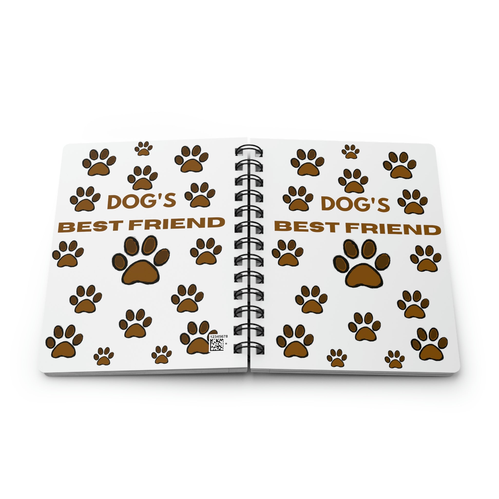 Dog's Best Friend Spiral Bound Journal