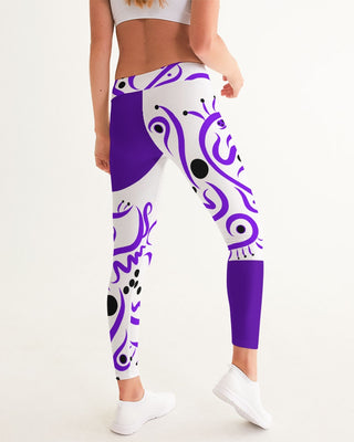 Purple Dragon Ladies Yoga Pants