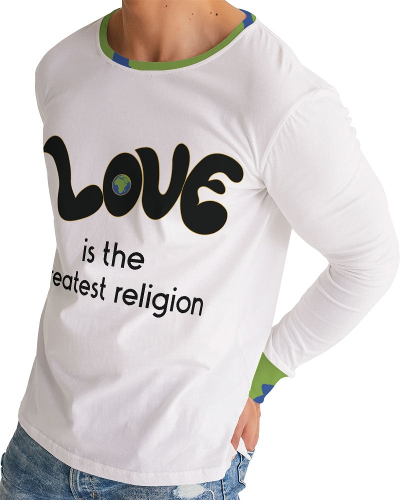 Love Is The Greatest Religion Men's Long Sleeve Tee