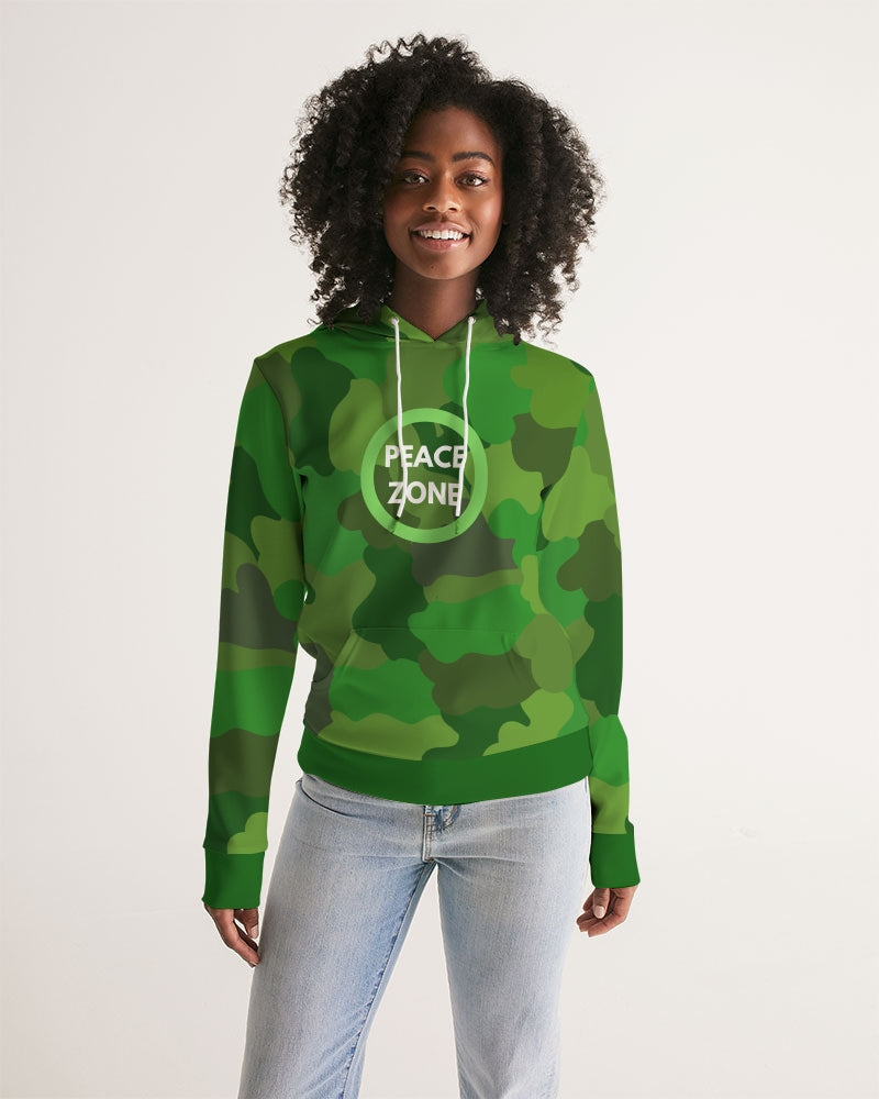 Green Fusion Ladies Hoodie