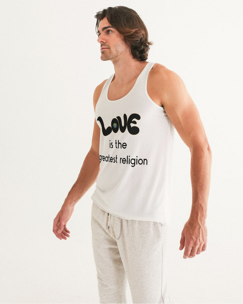 Love Is The Greatest Religion Men's Tank