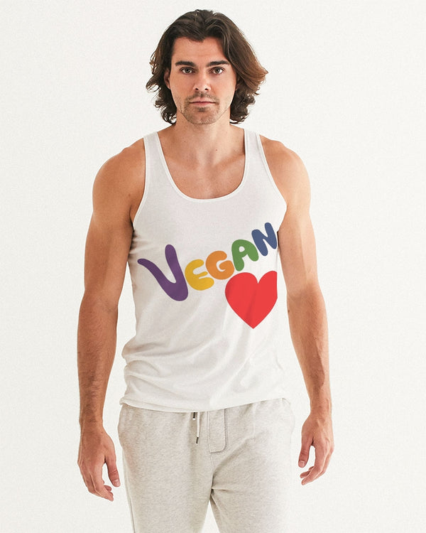 Vegan Heart Men's Tank
