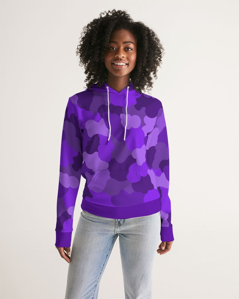 Purple Fusion Ladies Hoodie