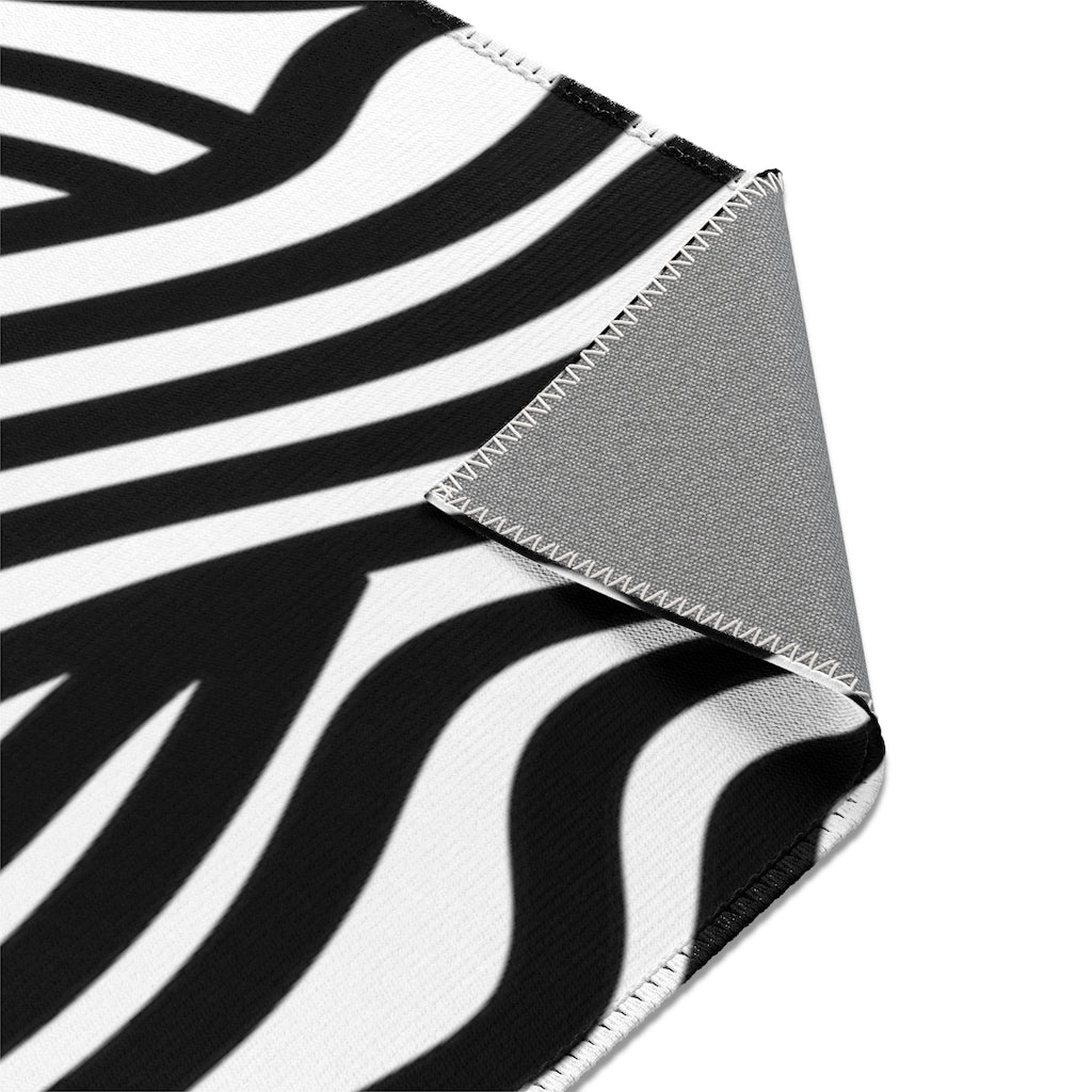 Zebra Print Area Rugs