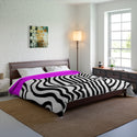 Zebra Hot Pink Comforter