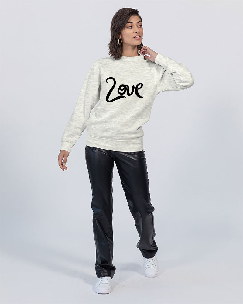 JUST LOVE Ladies Crewneck Sweatshirt