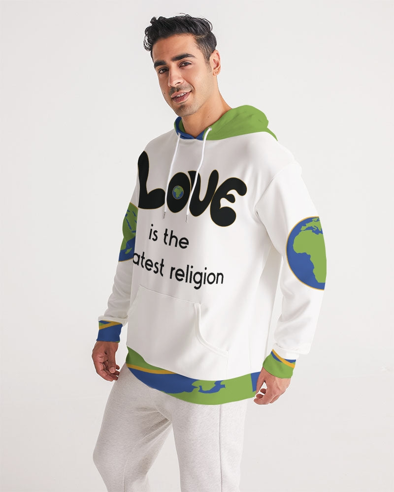 Love  Is The Greatest Religion Men's Hoodie