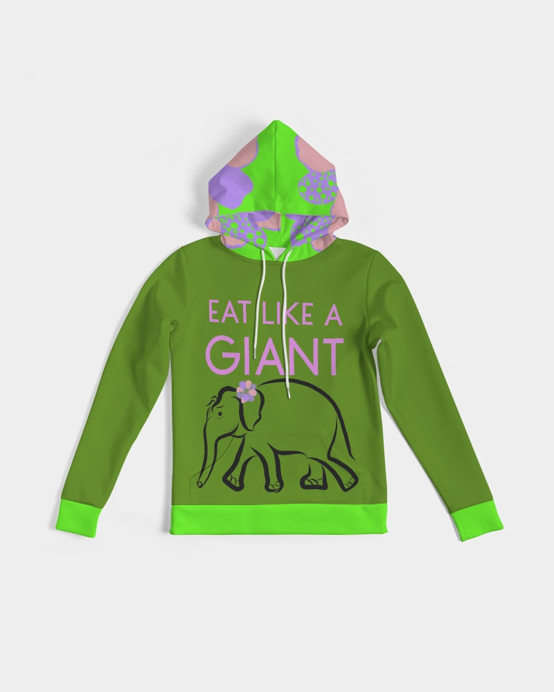 Eat Like A Giant Ladies Hoodie