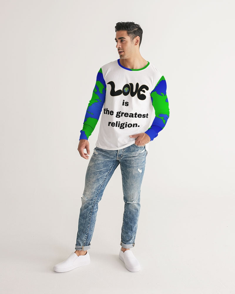 Love Is The Greatest Religion Men's Long Sleeve Tee