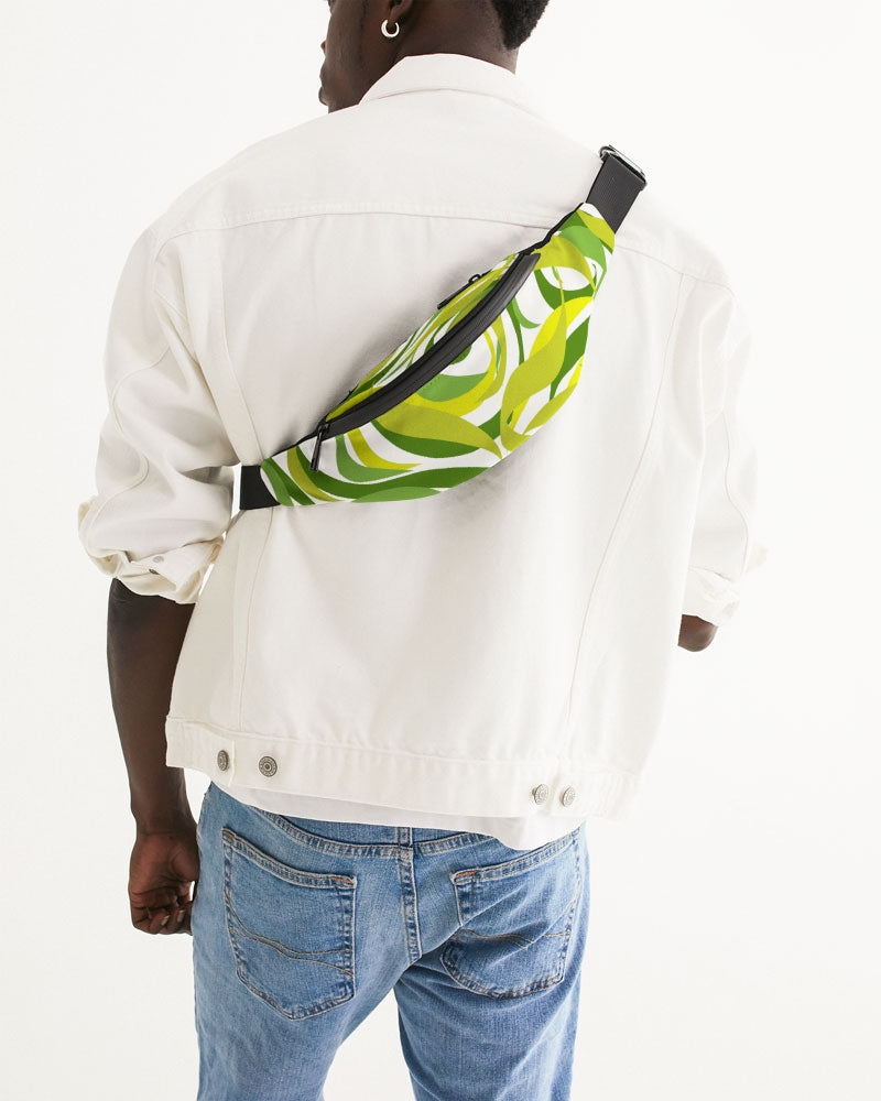 Lemon Lime Crossbody Sling Bag