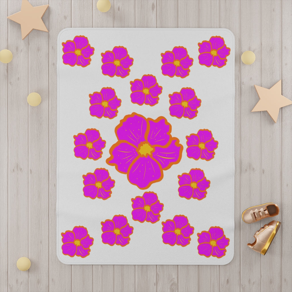 Cali Flower Toddler Blanket