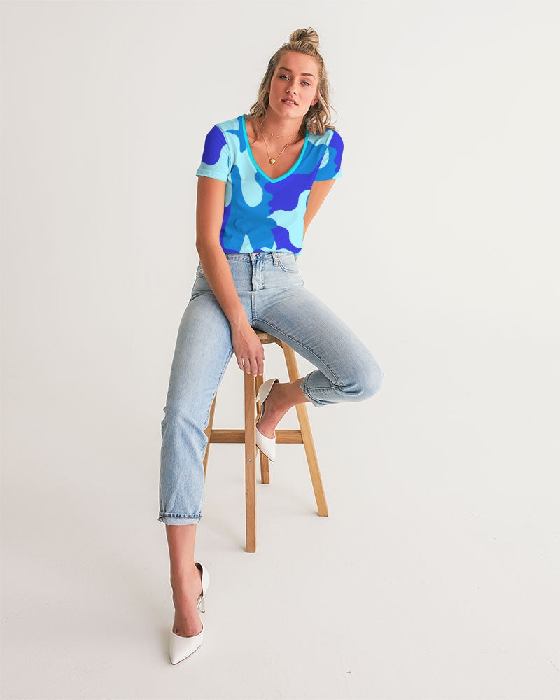 Ocean's Best Ladies V-Neck Tee