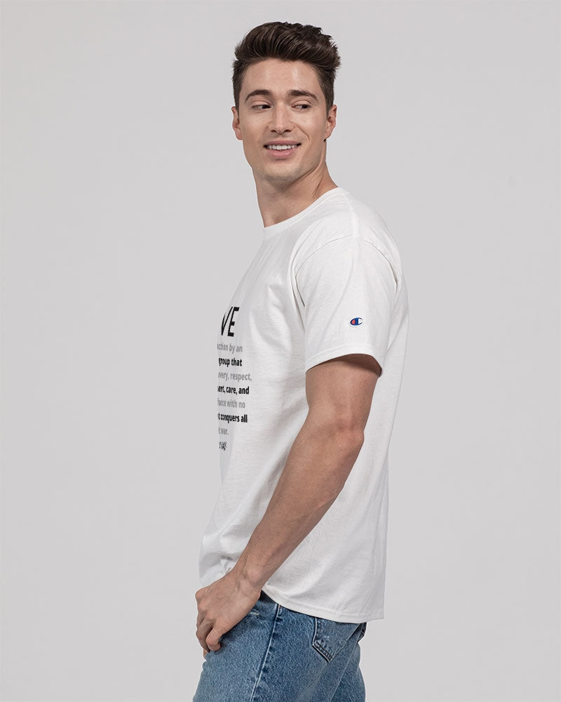 LOVE IS Men's Tee | Champion