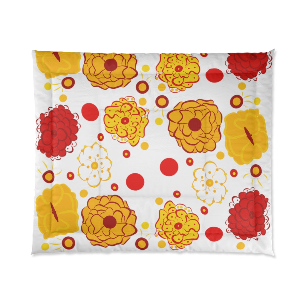 Sunshine Bouquet Comforter