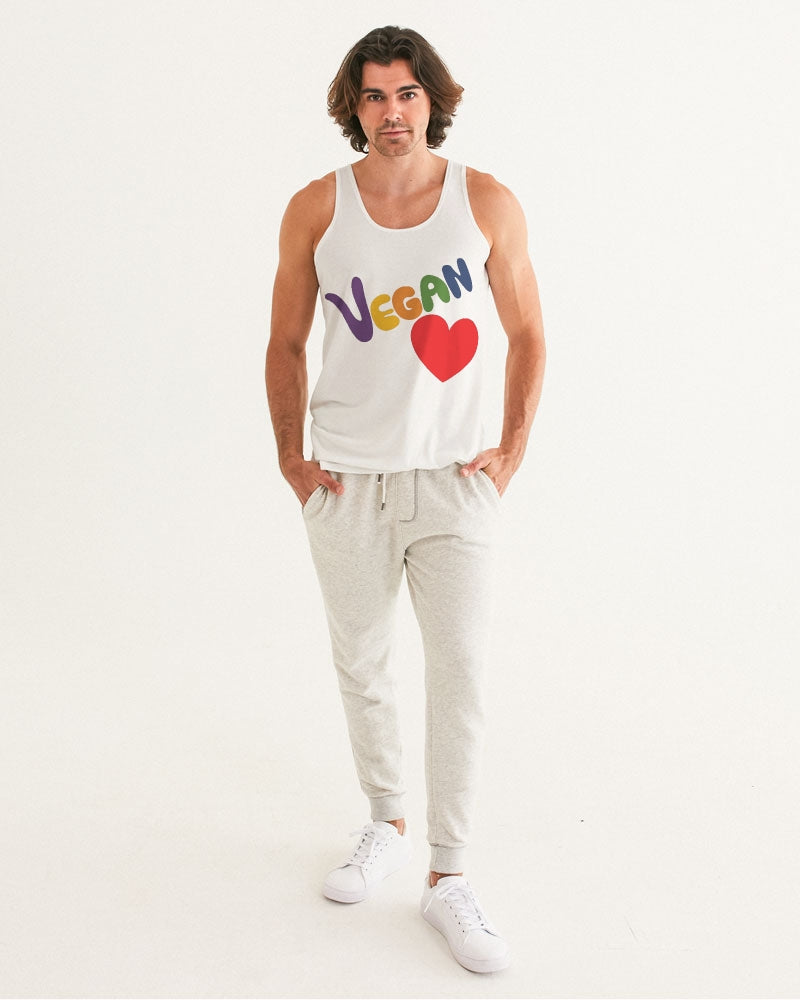 Vegan Heart Men's Tank