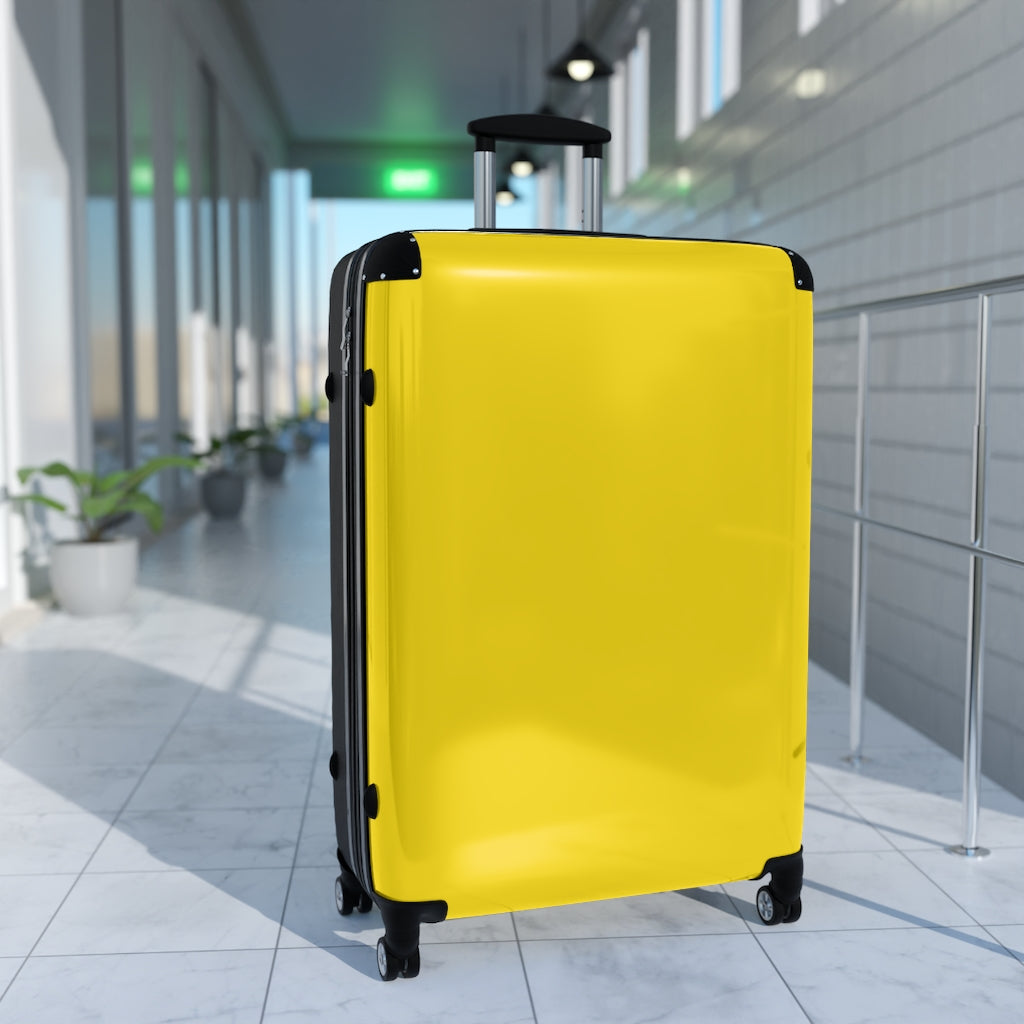 Bright Yellow Suitcases - 0