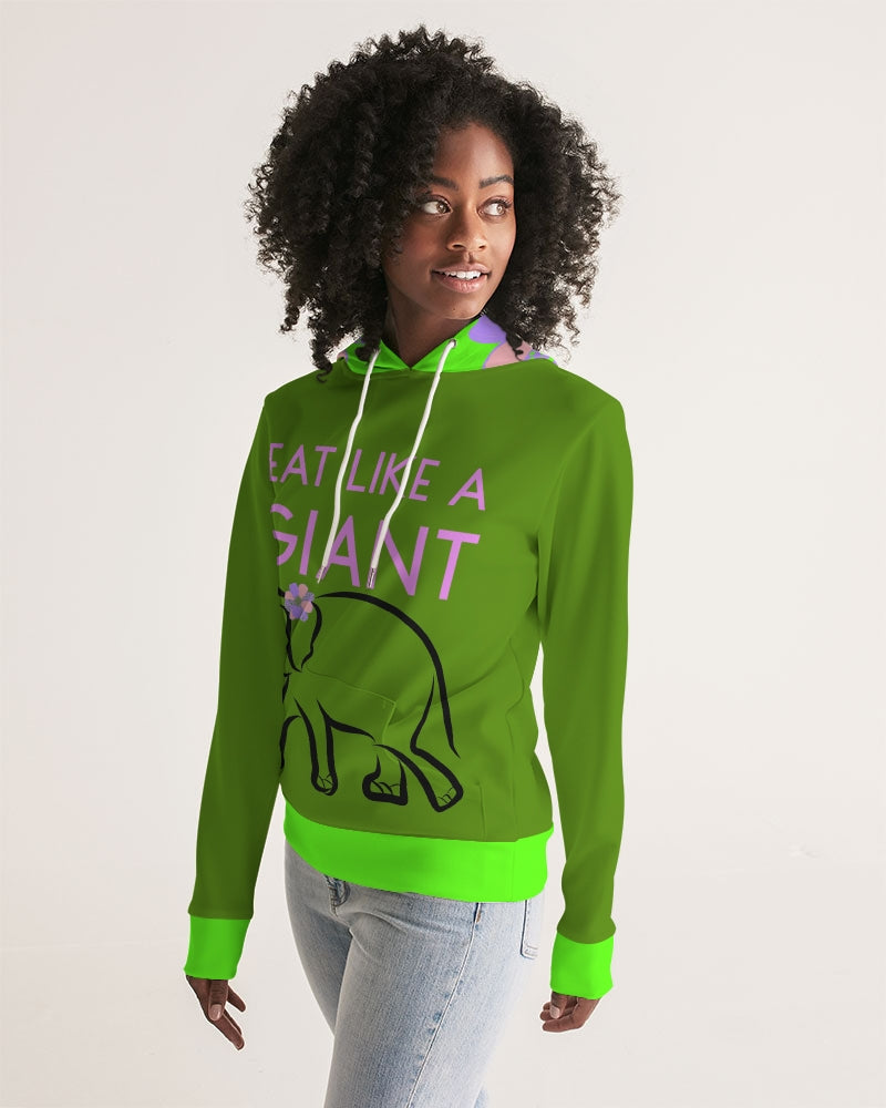 Eat Like A Giant Ladies Hoodie