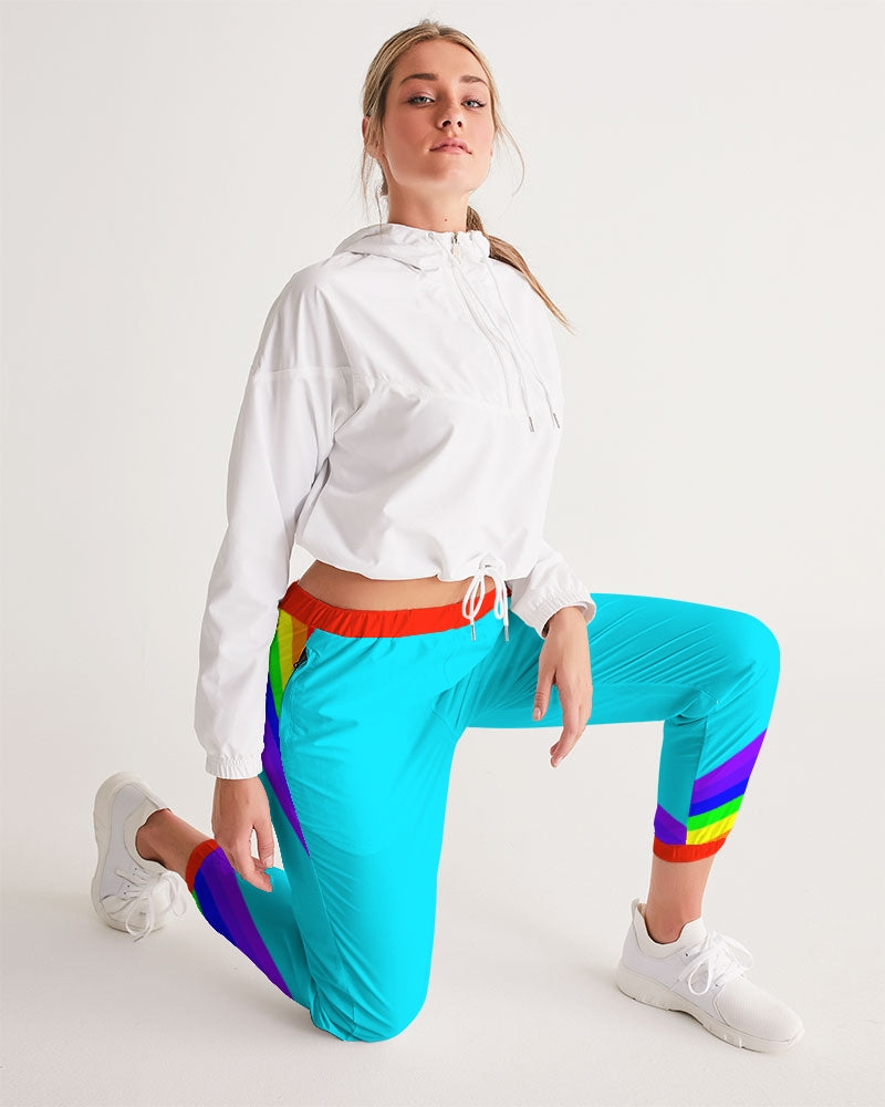 Rainbowbrite Aqua Ladies Track Pants