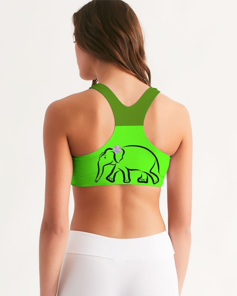 Eat Like A Giant Ladies Seamless Sports Bra