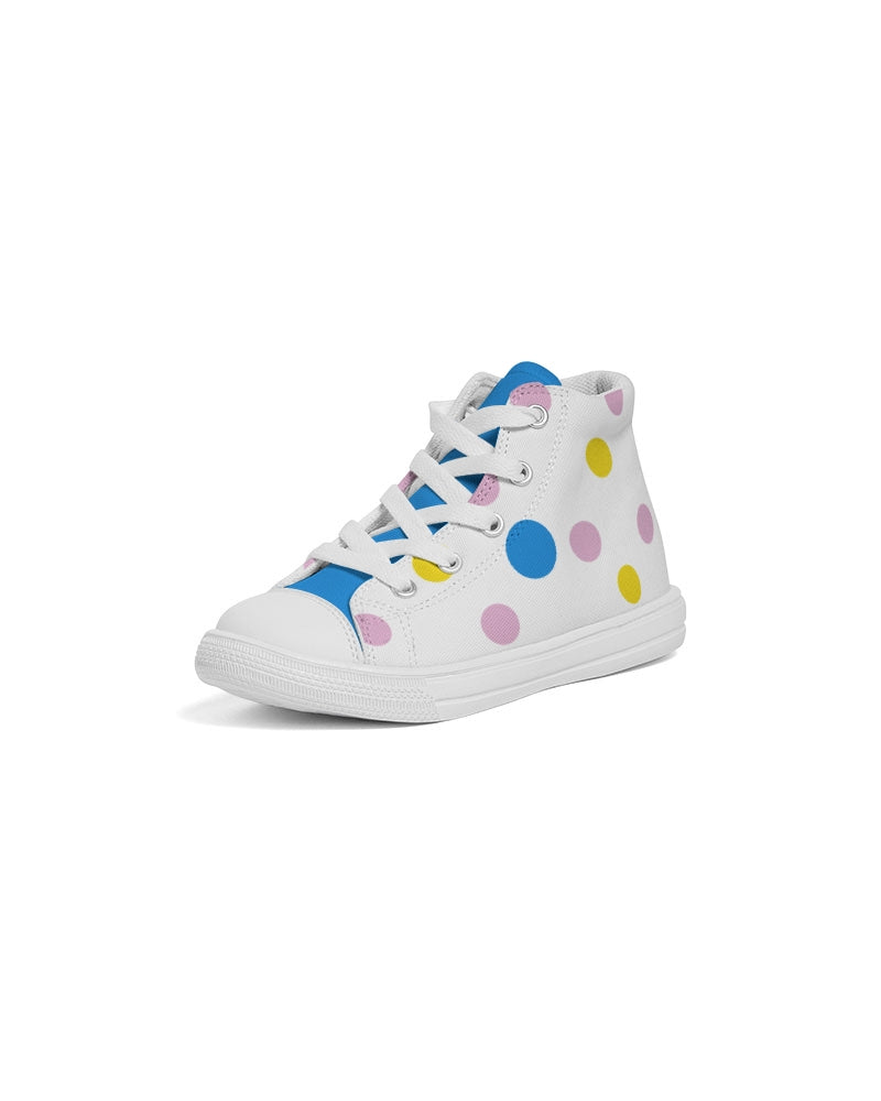 Circus Fun Kids Hightop Canvas Shoe