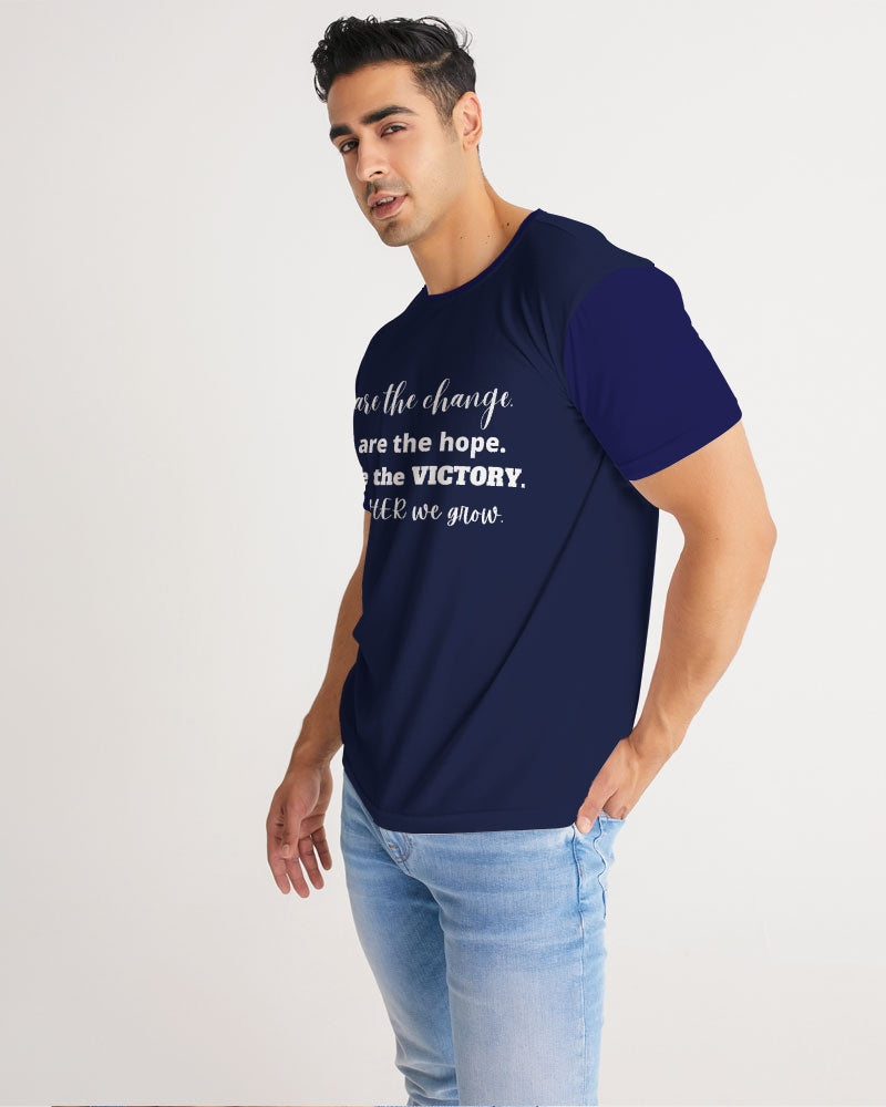 Unity and Freedom Men's Blue Tee