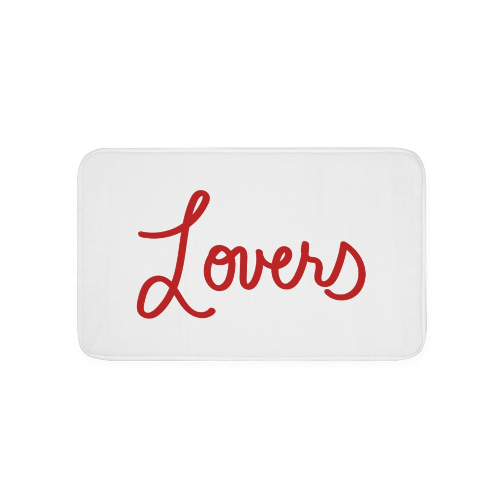 Lovers Memory Foam Bath Mat