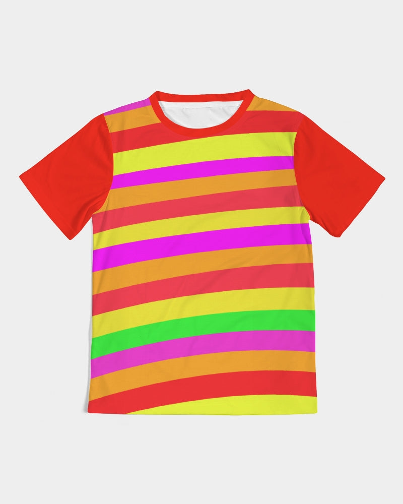 Neon Rainbow Girls Tee